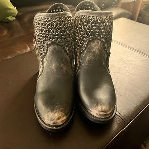 Circle G western style ankle boot; purchased at Boot Barn.